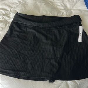 VS Pink Black Swim Skirt XL